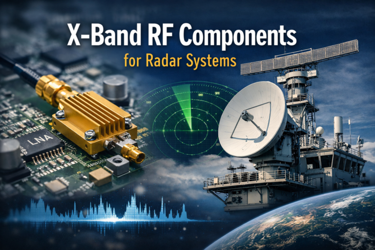 Choosing RF Components for X-Band Radar Systems